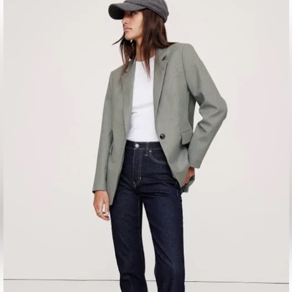 Banana Republic Women's Siena Slim Italian Wool Blazer - Picture 16 of 16